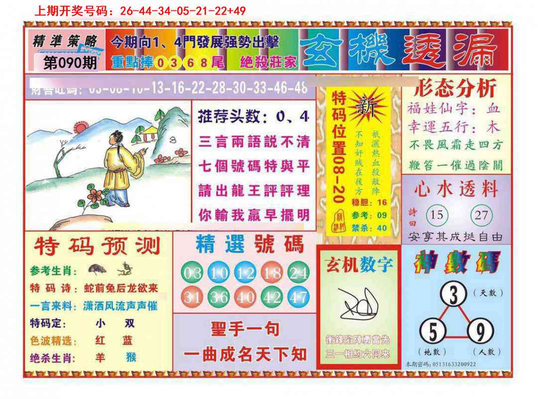 090期玄机透漏[图]